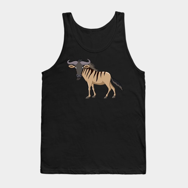 Wildebeest 08 Tank Top by ravenwaldo168375